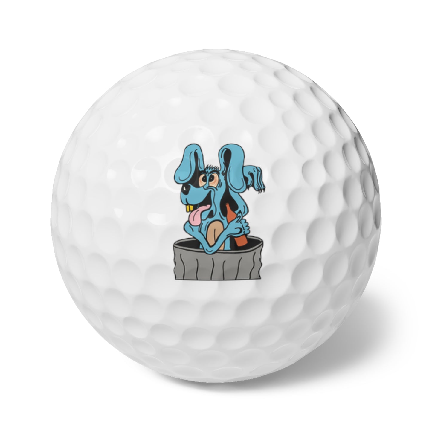 Blue Dog Golf Balls, 6pcs