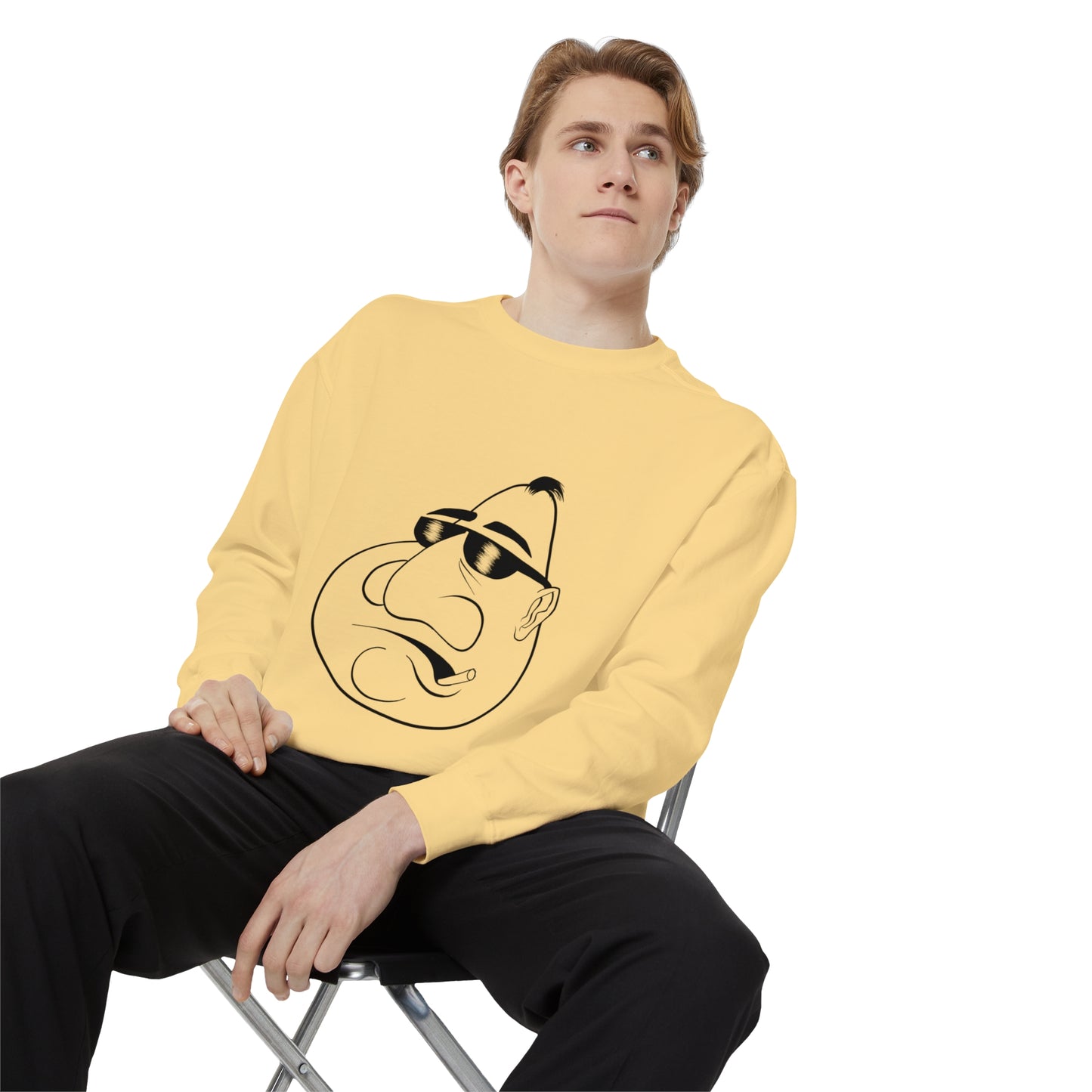 Mr. Kooly Unisex Garment-Dyed Sweatshirt