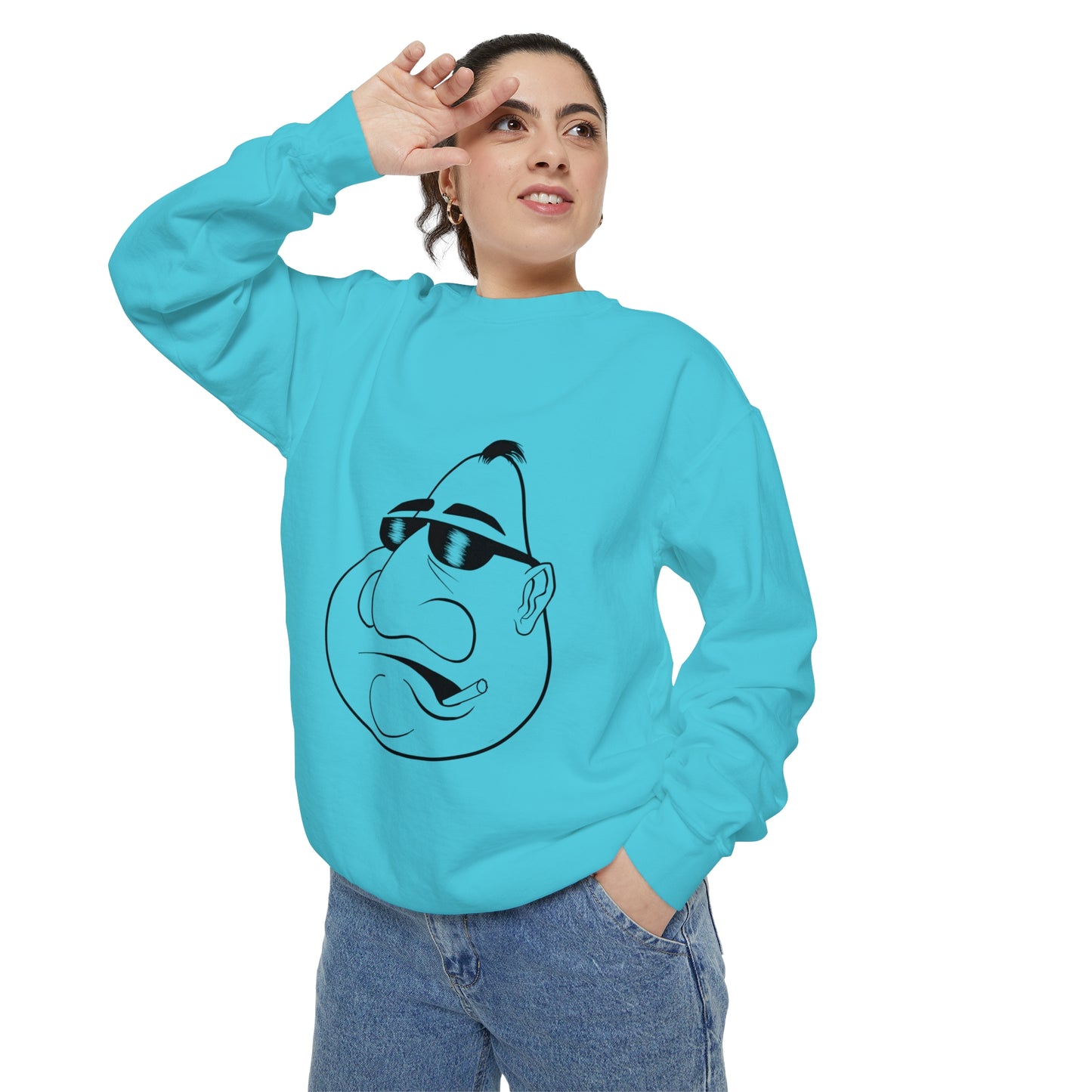 Mr. Kooly Unisex Garment-Dyed Sweatshirt