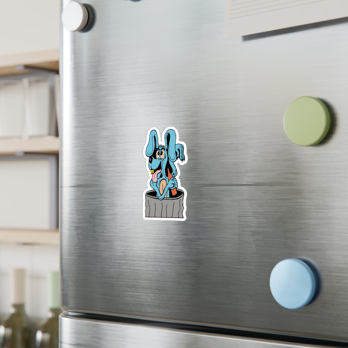 Blue Dog Vinyl Decals