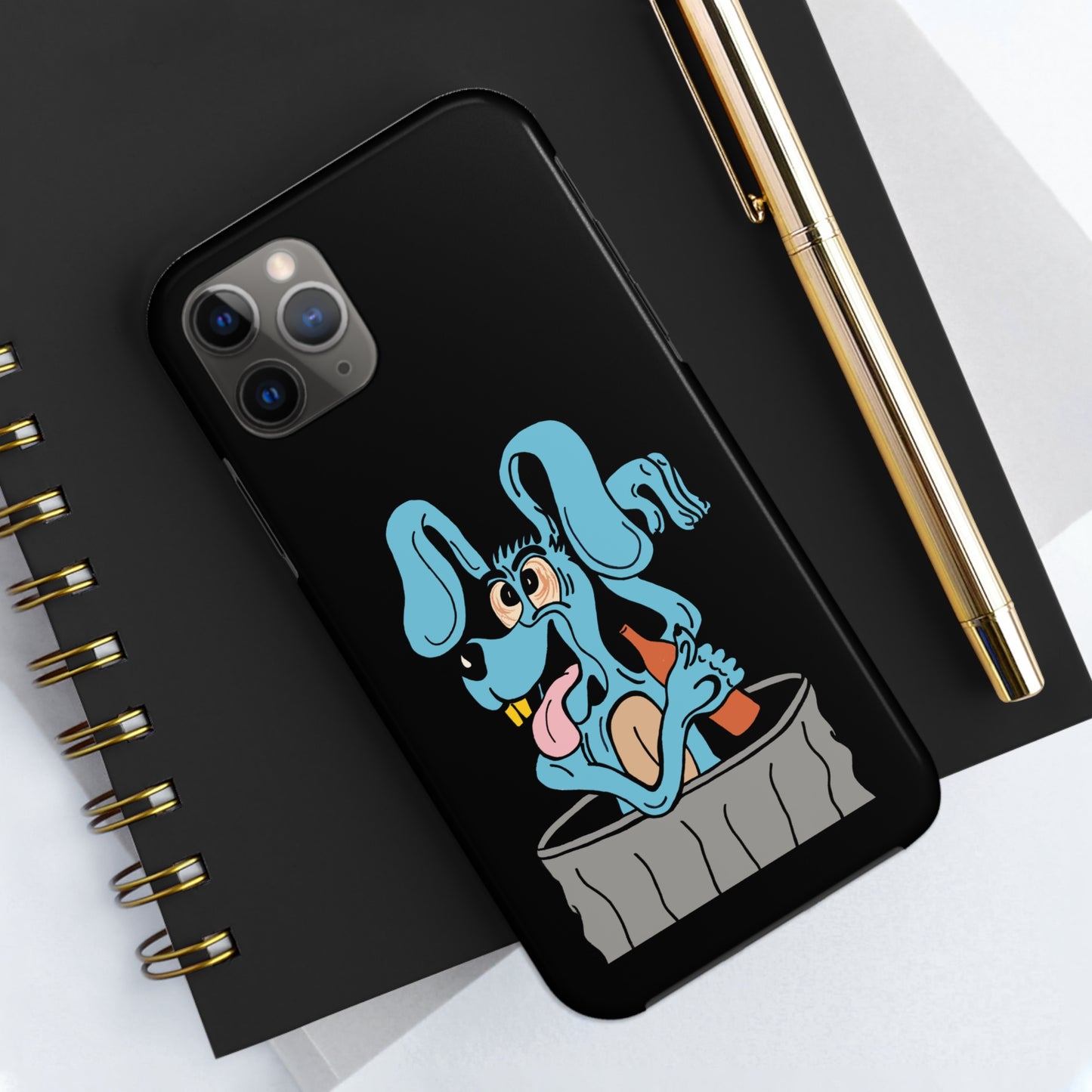 Blue Dog Tough Phone Cases