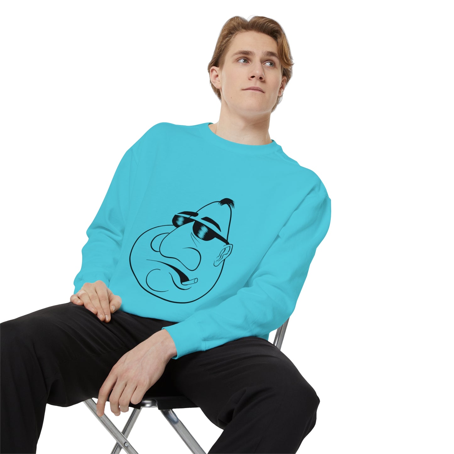 Mr. Kooly Unisex Garment-Dyed Sweatshirt