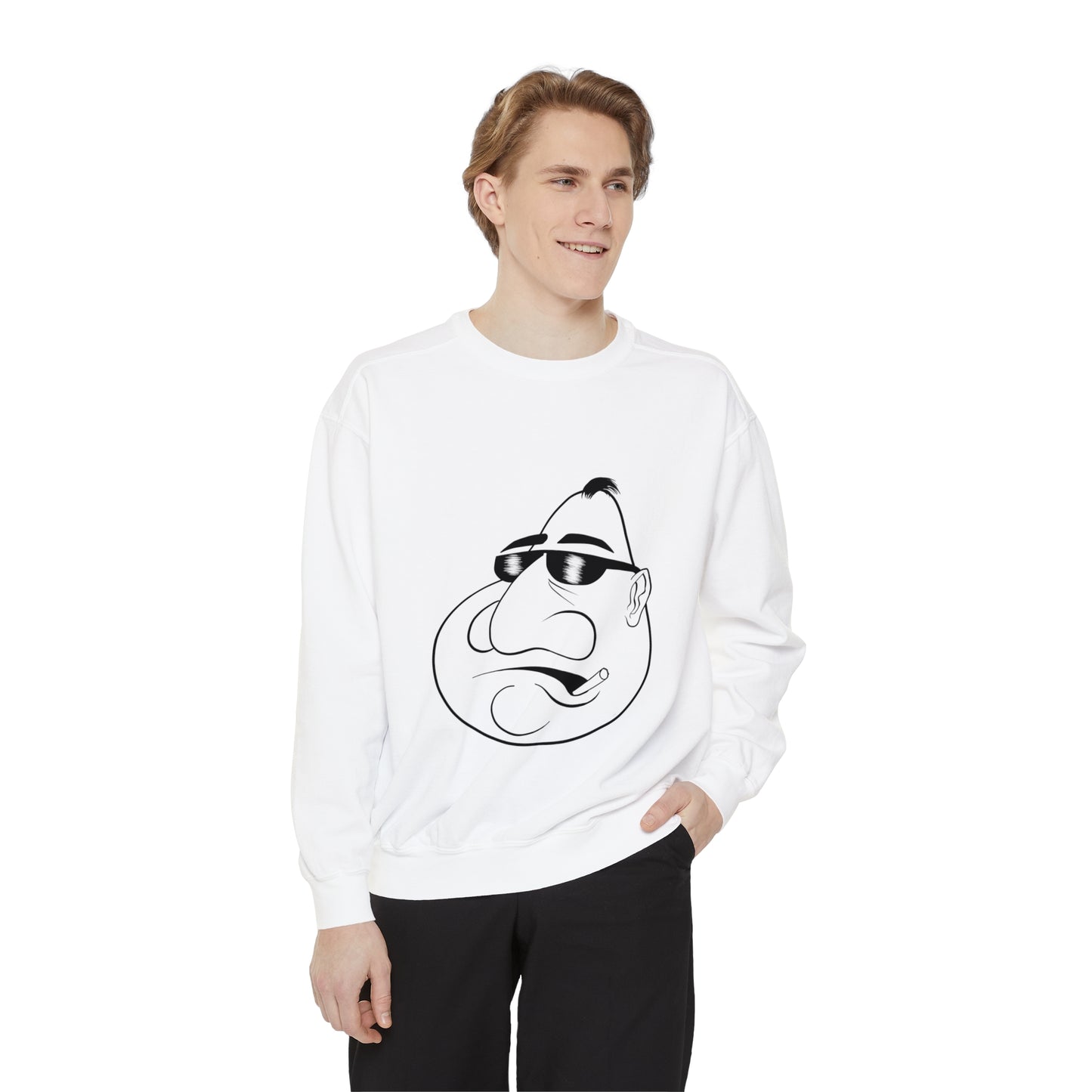 Mr. Kooly Unisex Garment-Dyed Sweatshirt