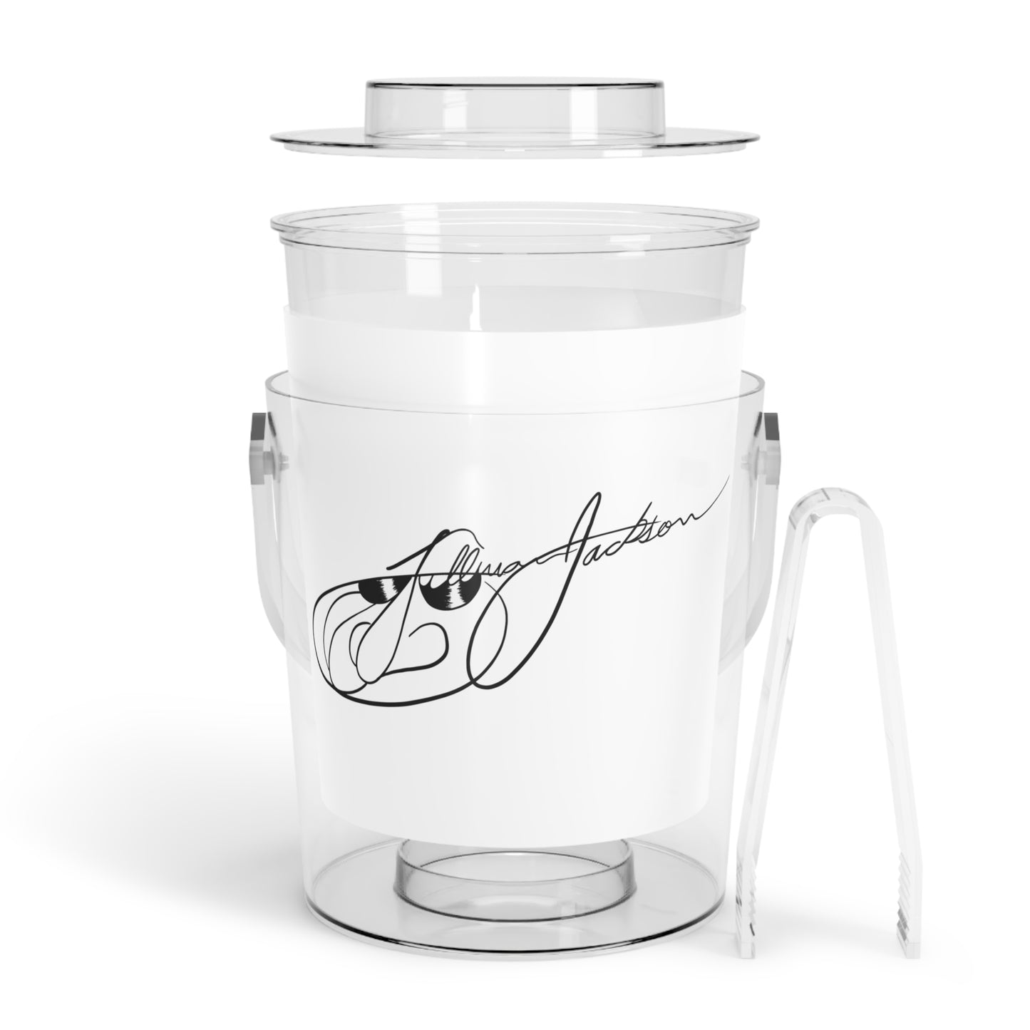 Mr. KOOLY Ice Bucket with Tongs