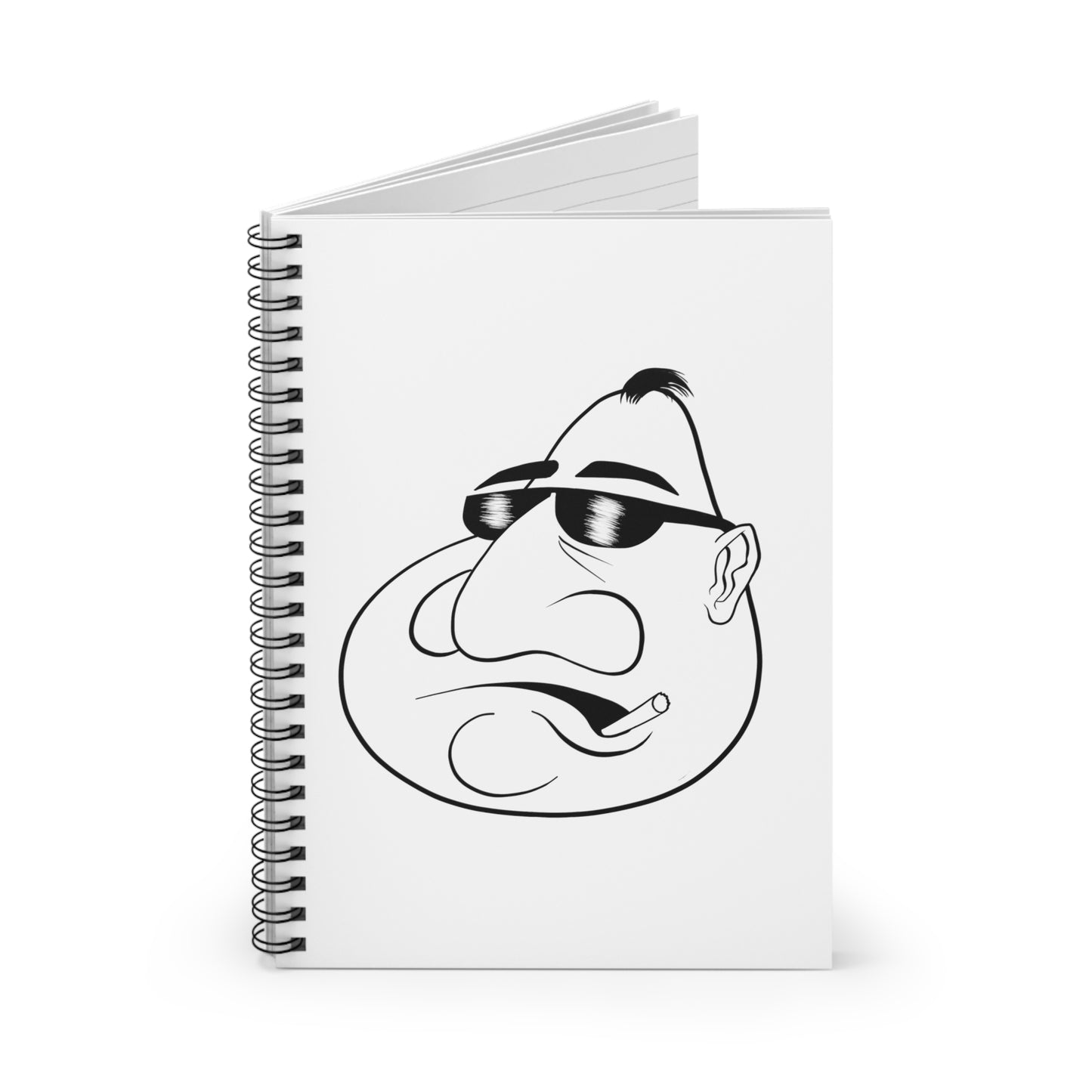 Mr. Kooly Spiral Notebook - Ruled Line