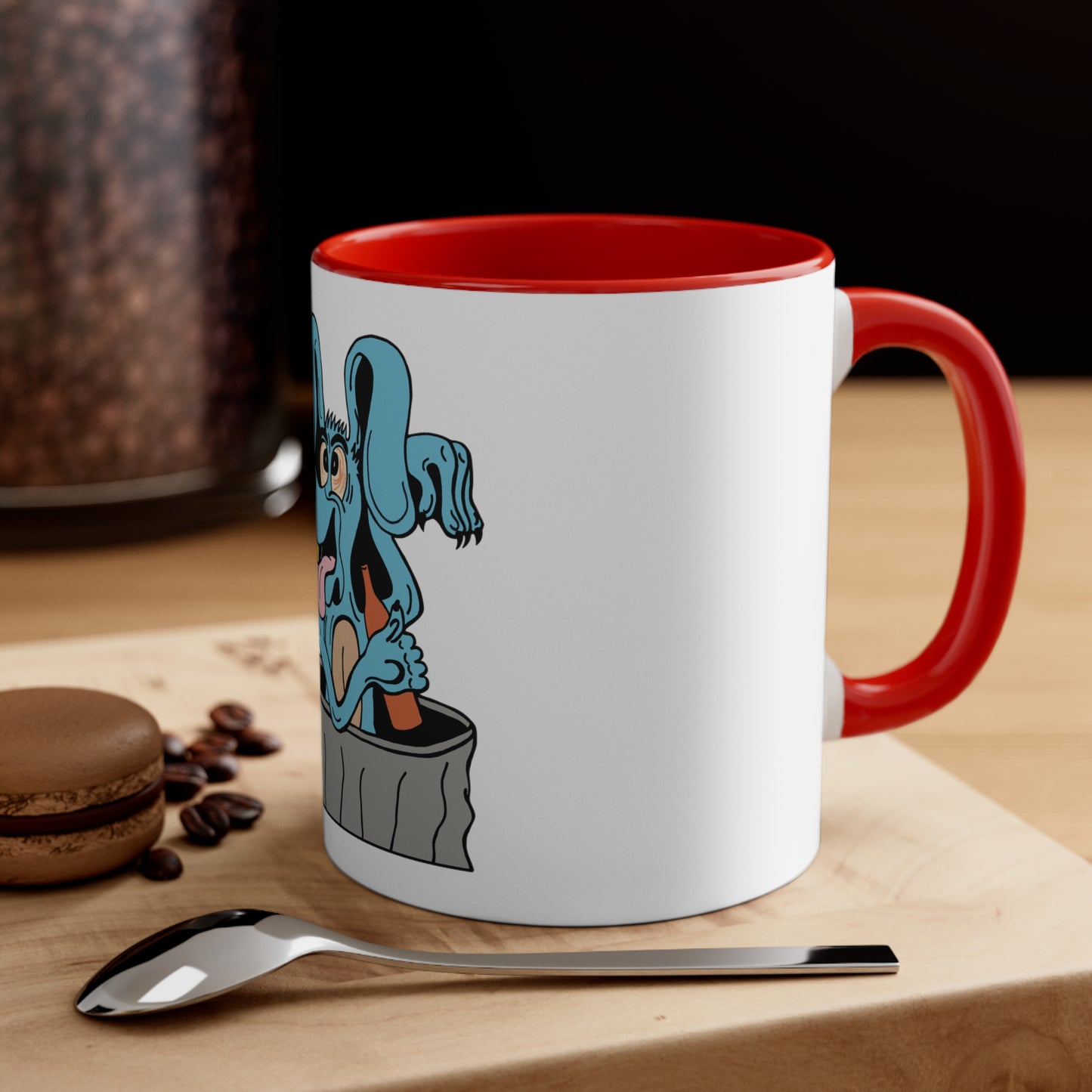 Blue Dog Coffee Mug, 11oz