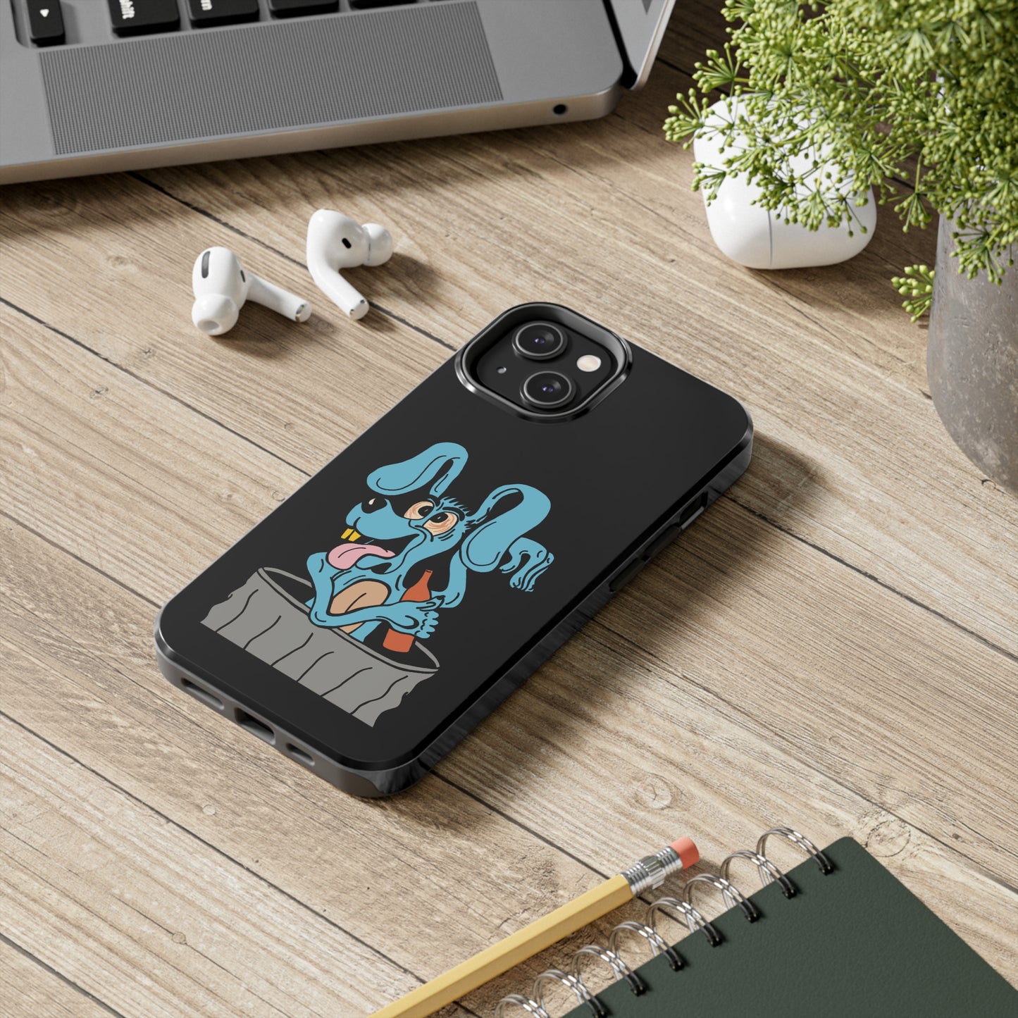 Blue Dog Tough Phone Cases