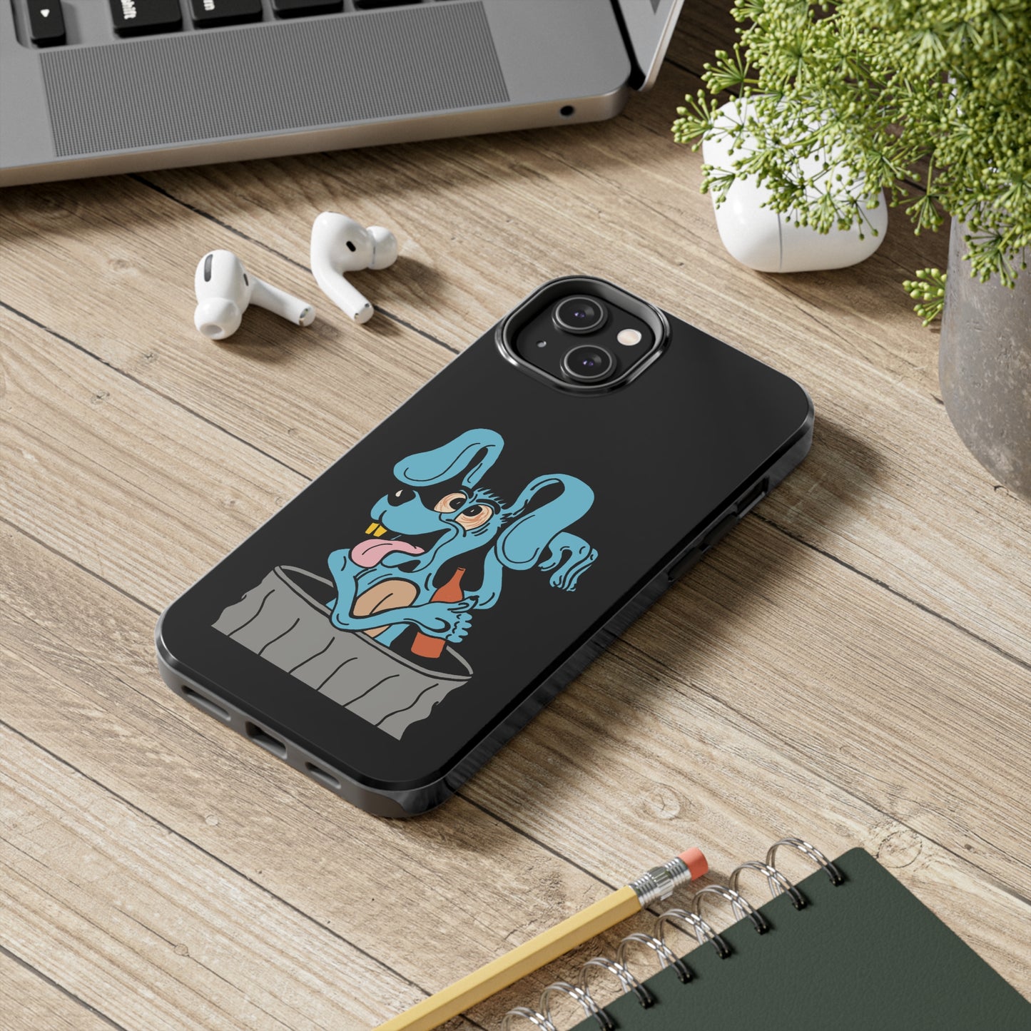 Blue Dog Tough Phone Cases