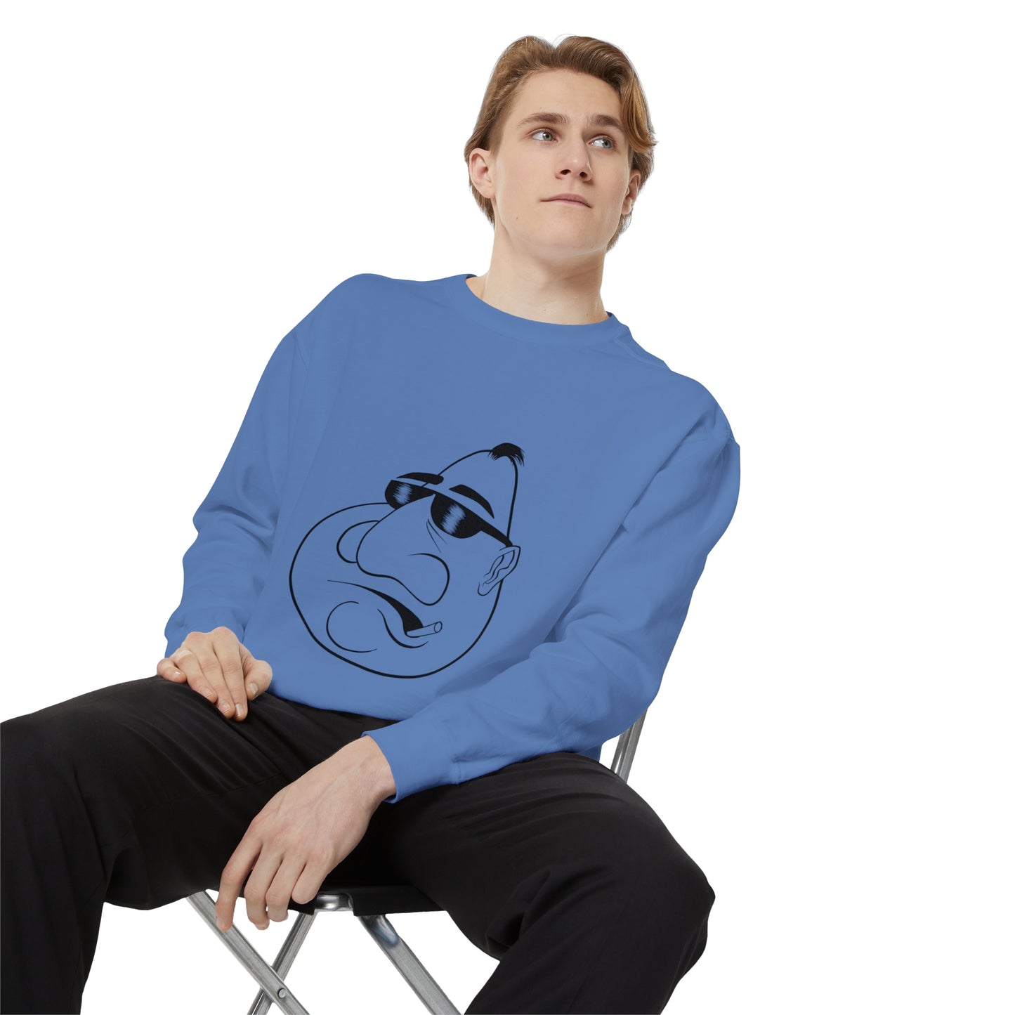 Mr. Kooly Unisex Garment-Dyed Sweatshirt