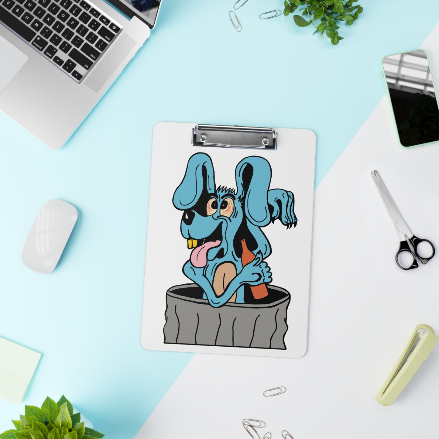 Blue Dog Clipboard