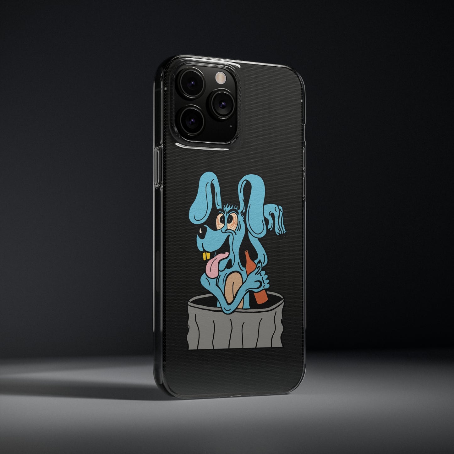 Blue Dog Soft Phone Cases