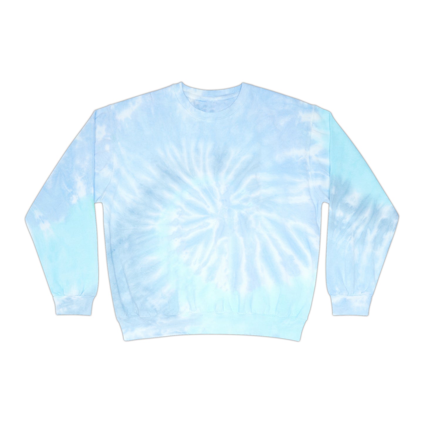 Blue Dog Unisex Tie-Dye Sweatshirt