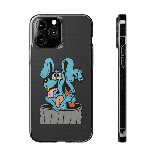 Blue Dog Soft Phone Cases