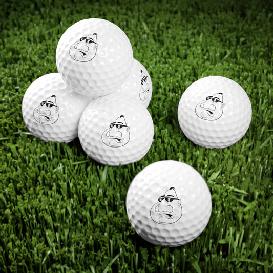 Mr. Kooly Golf Balls, 6pcs