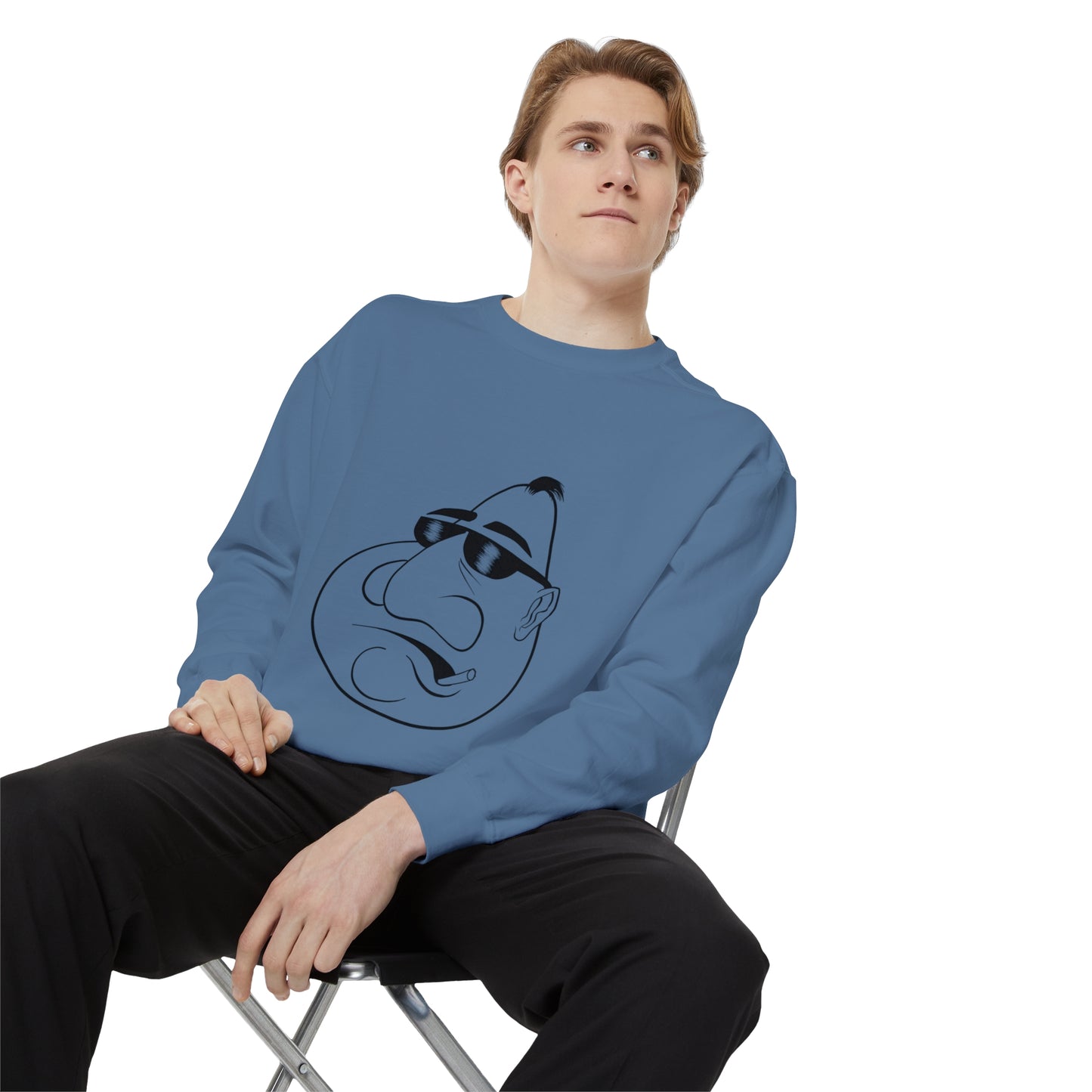 Mr. Kooly Unisex Garment-Dyed Sweatshirt