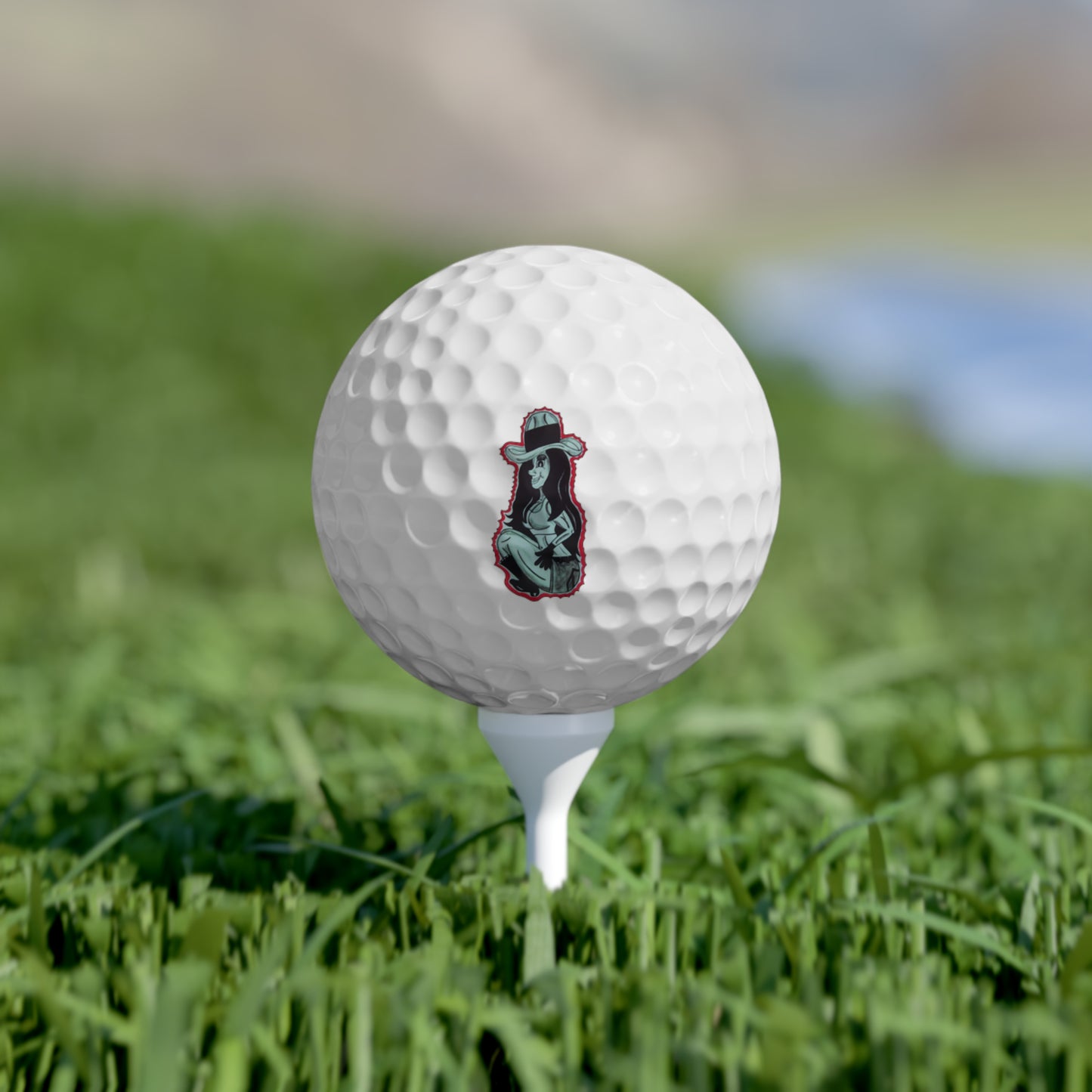 Cowgirl Golf Balls, 6pcs