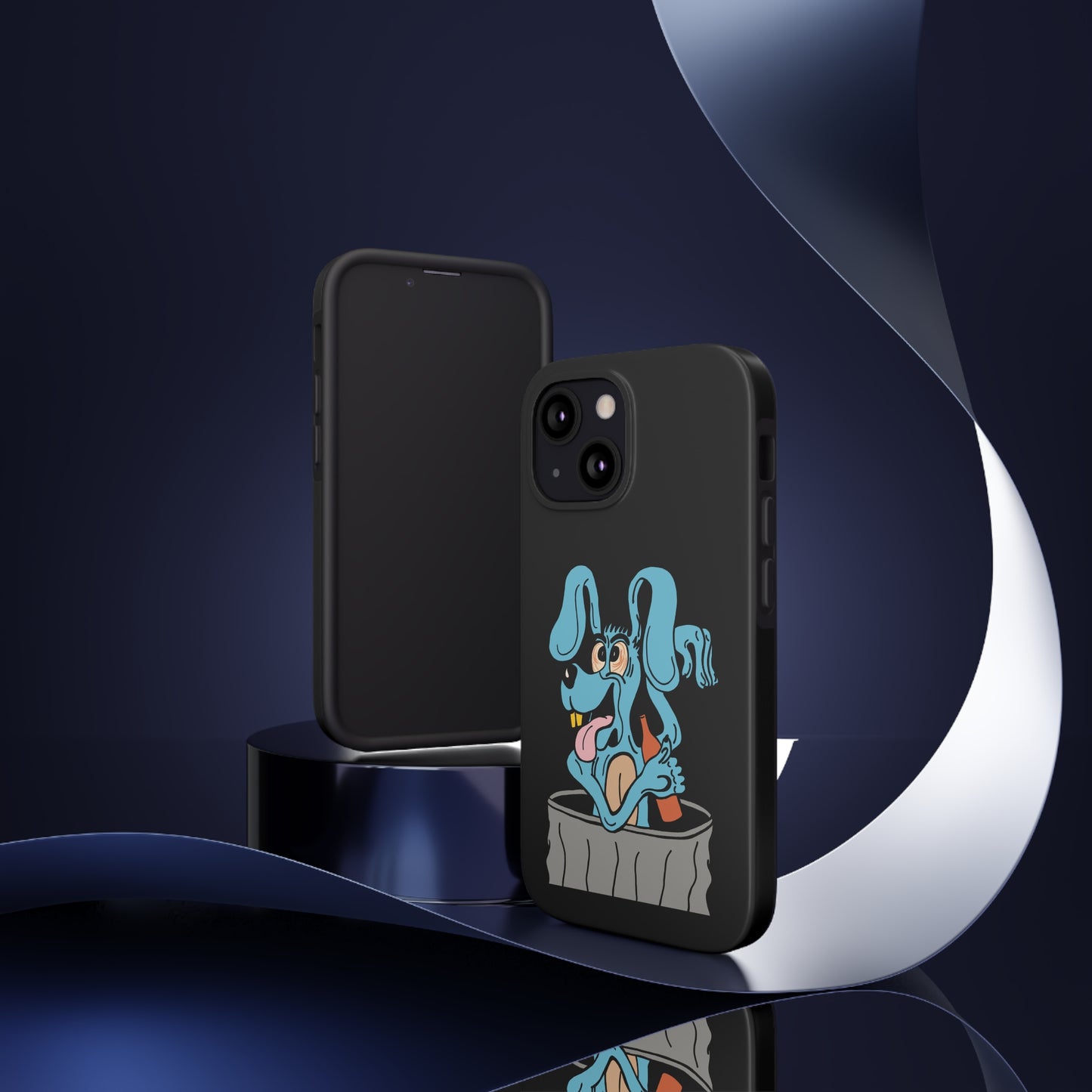 Blue Dog Tough Phone Cases