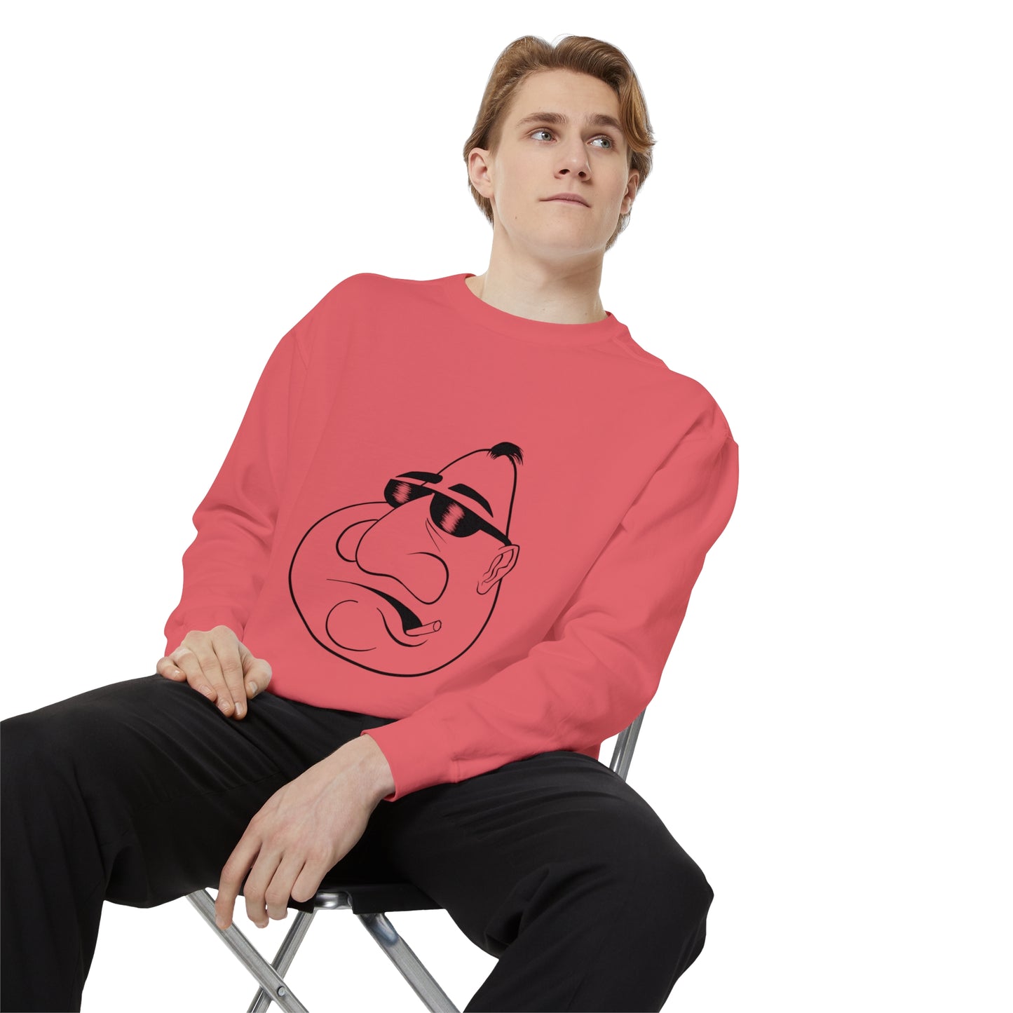 Mr. Kooly Unisex Garment-Dyed Sweatshirt