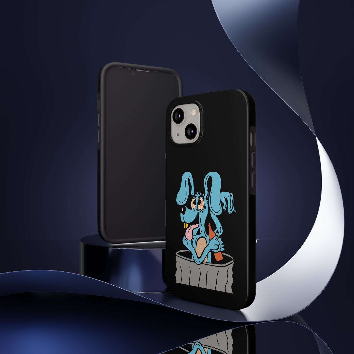 Blue Dog Tough Phone Cases