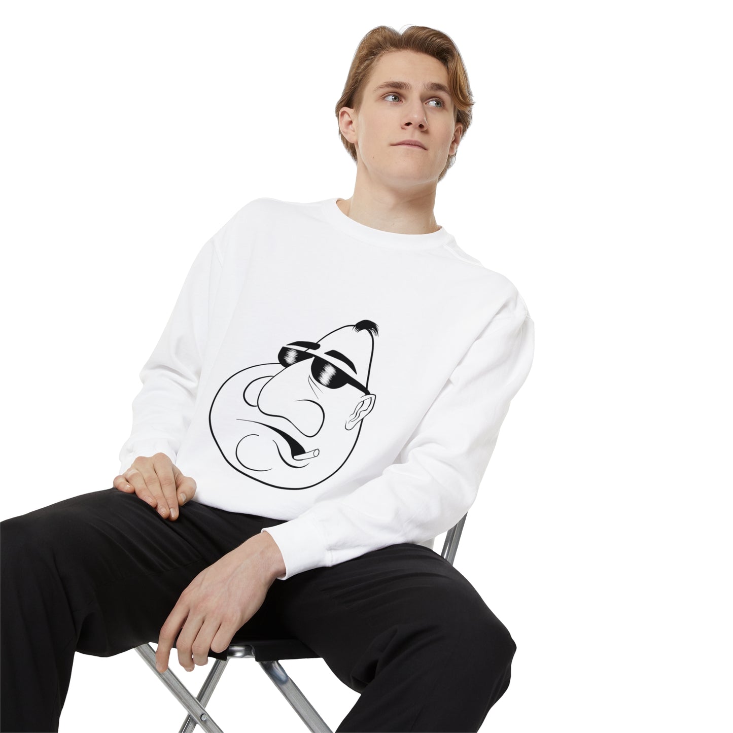 Mr. Kooly Unisex Garment-Dyed Sweatshirt