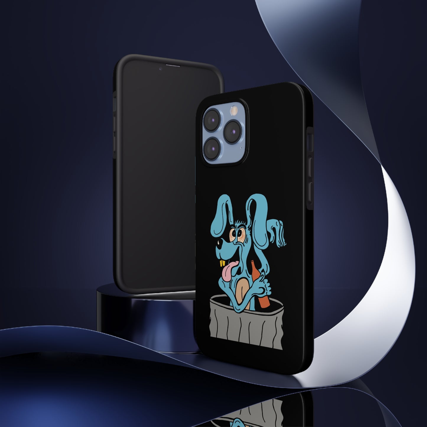 Blue Dog Tough Phone Cases