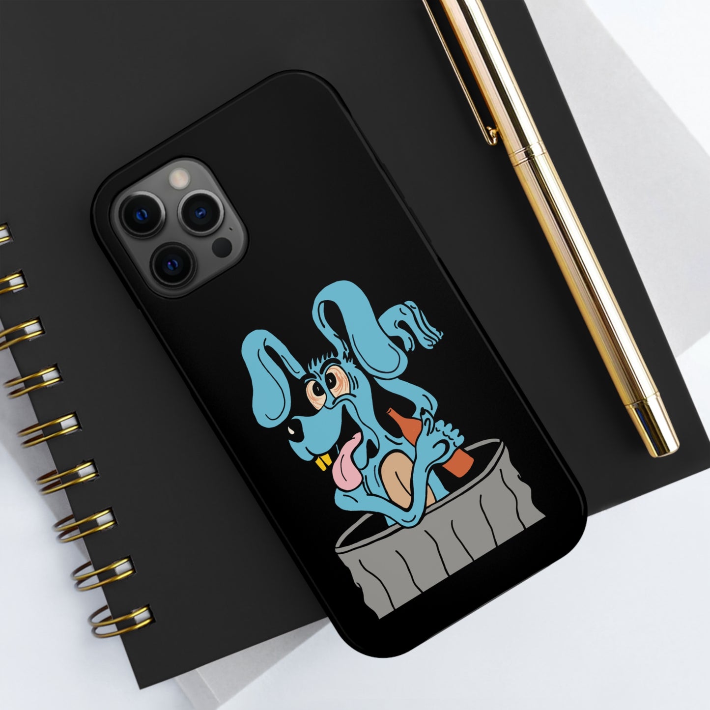 Blue Dog Tough Phone Cases