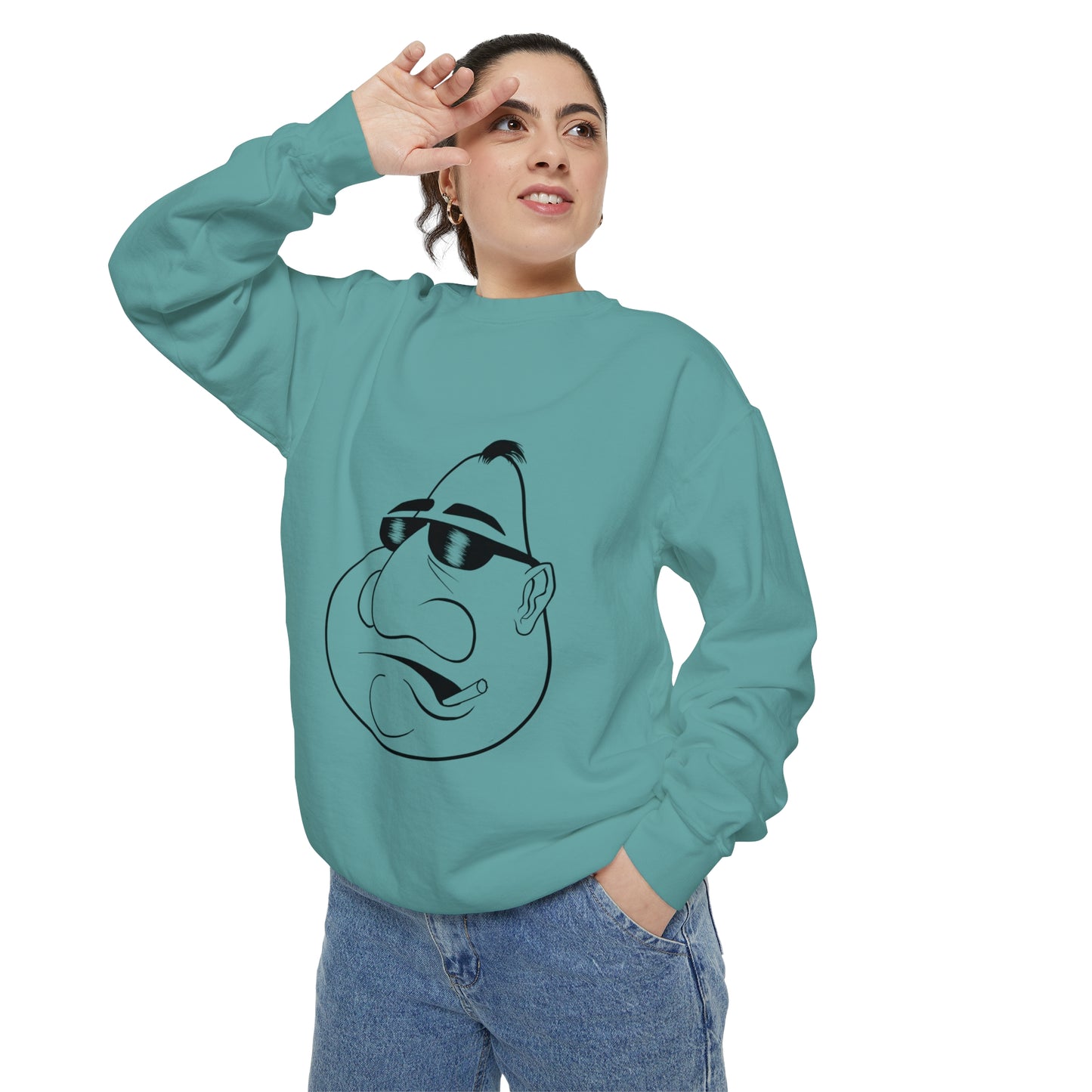 Mr. Kooly Unisex Garment-Dyed Sweatshirt