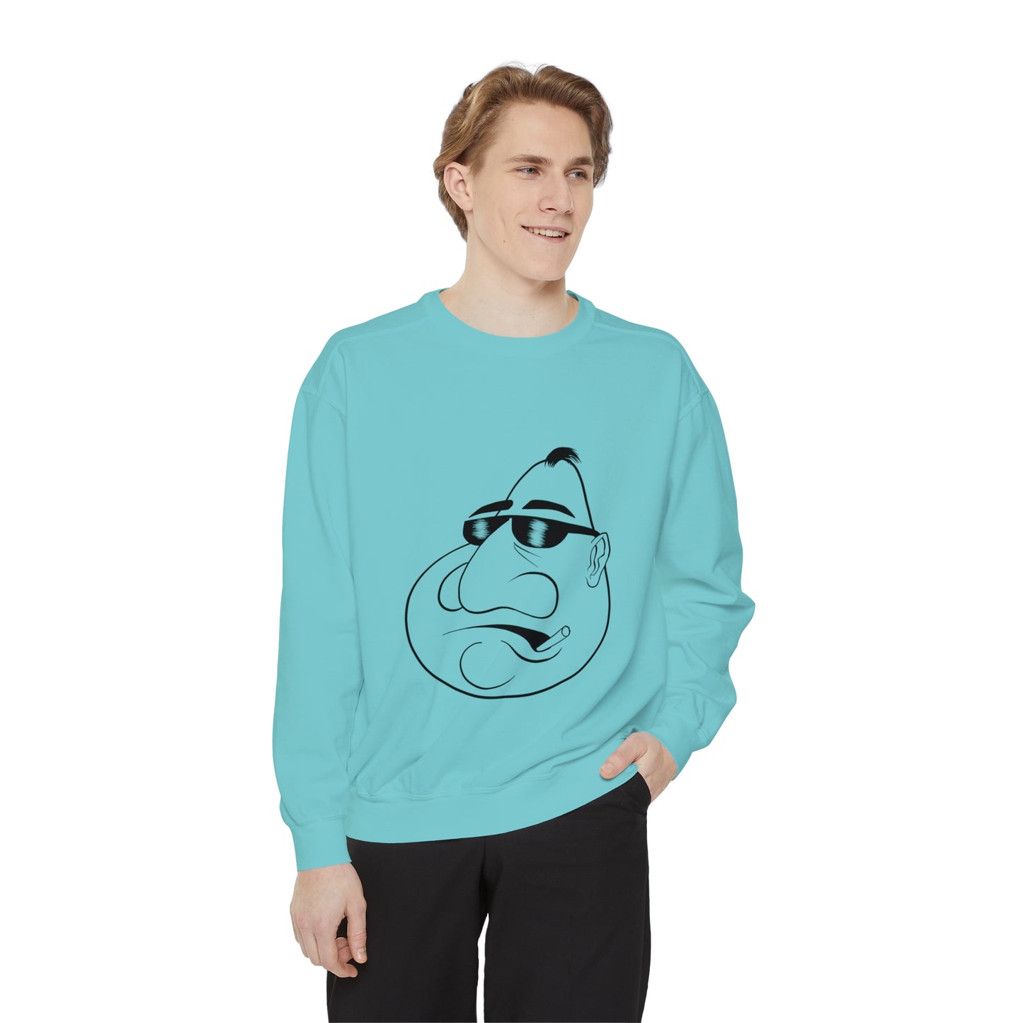 Mr. Kooly Unisex Garment-Dyed Sweatshirt