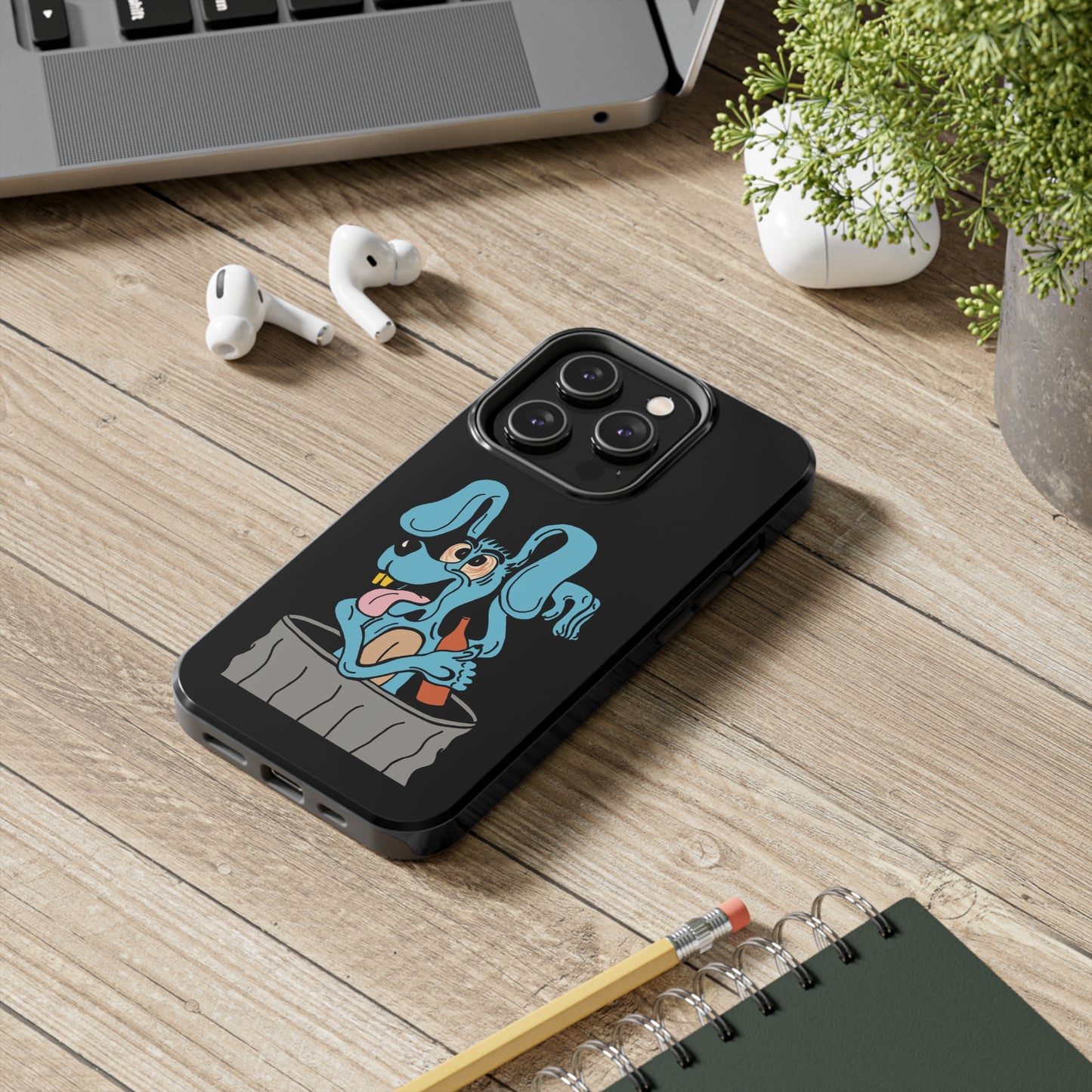 Blue Dog Tough Phone Cases