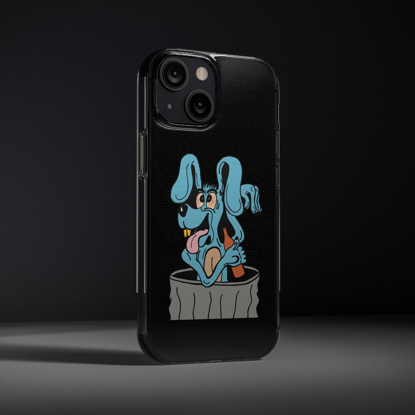 Blue Dog Soft Phone Cases