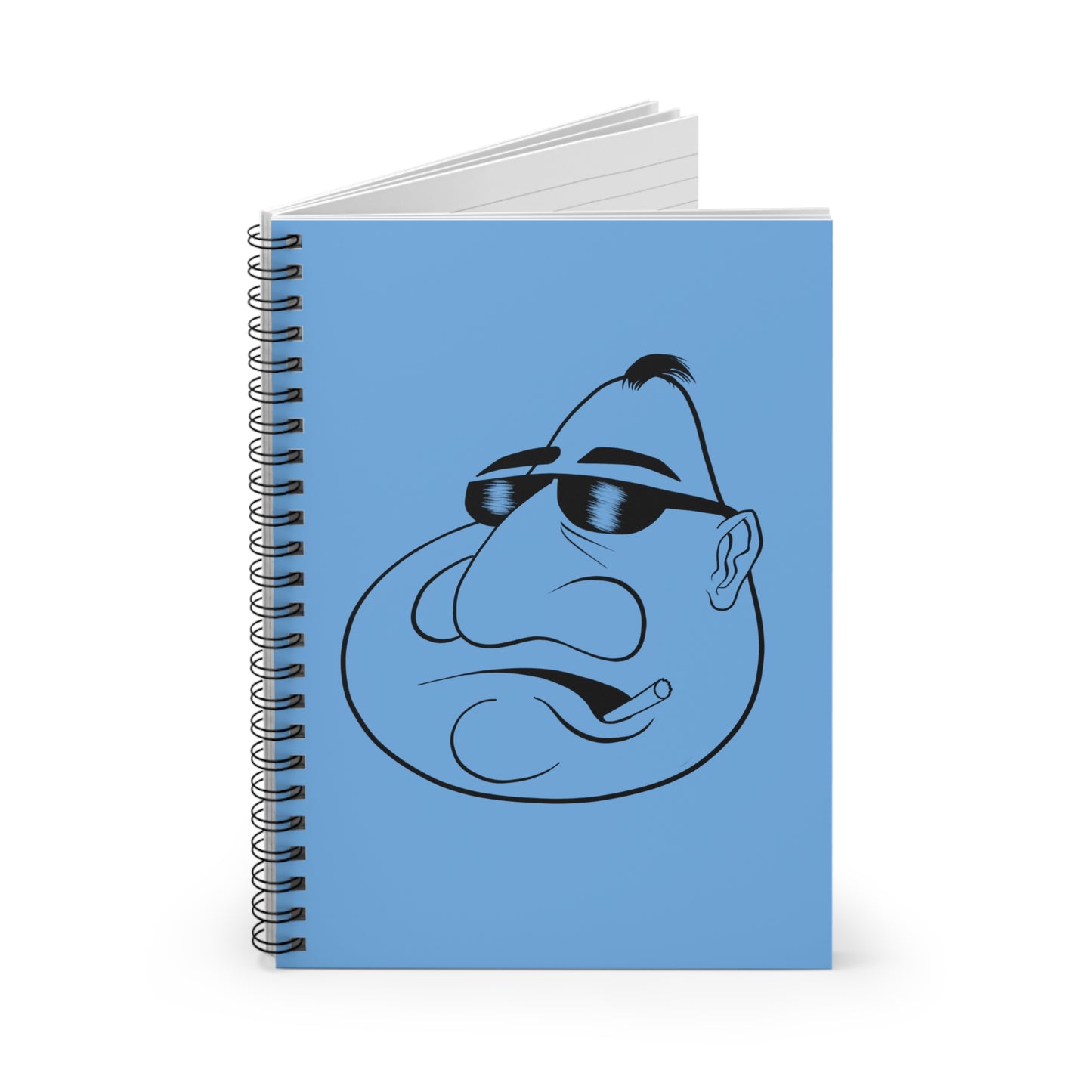 Mr. Kooly Spiral Notebook - Ruled Line