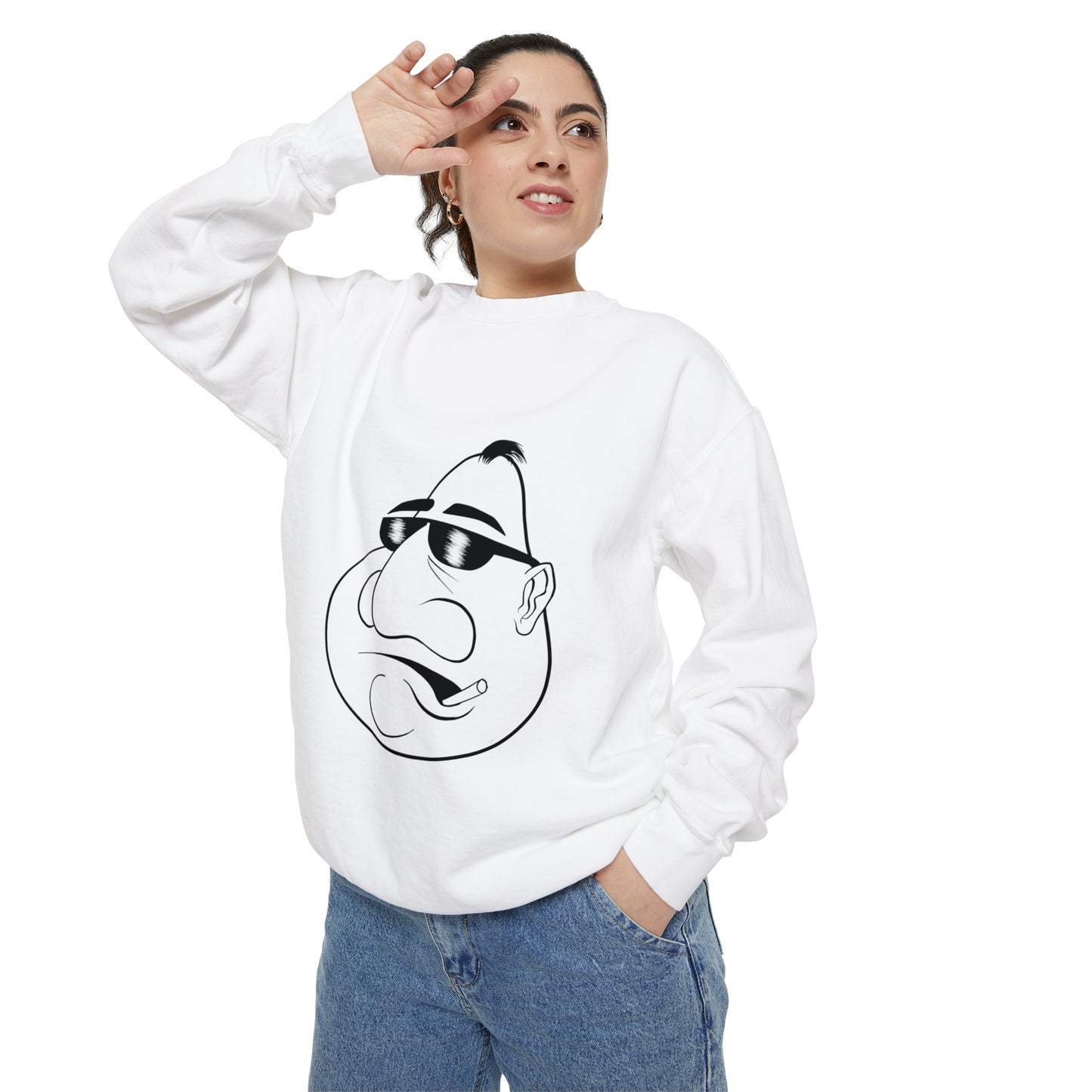 Mr. Kooly Unisex Garment-Dyed Sweatshirt