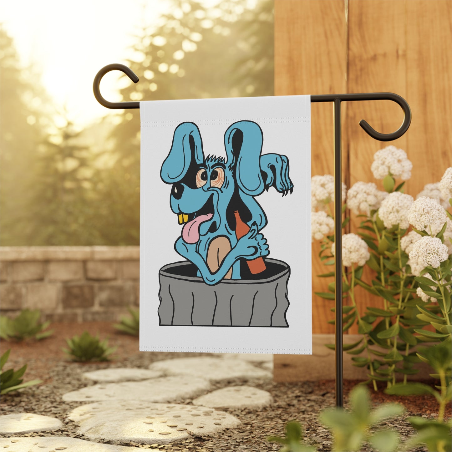 Blue Dog Garden & House Banner