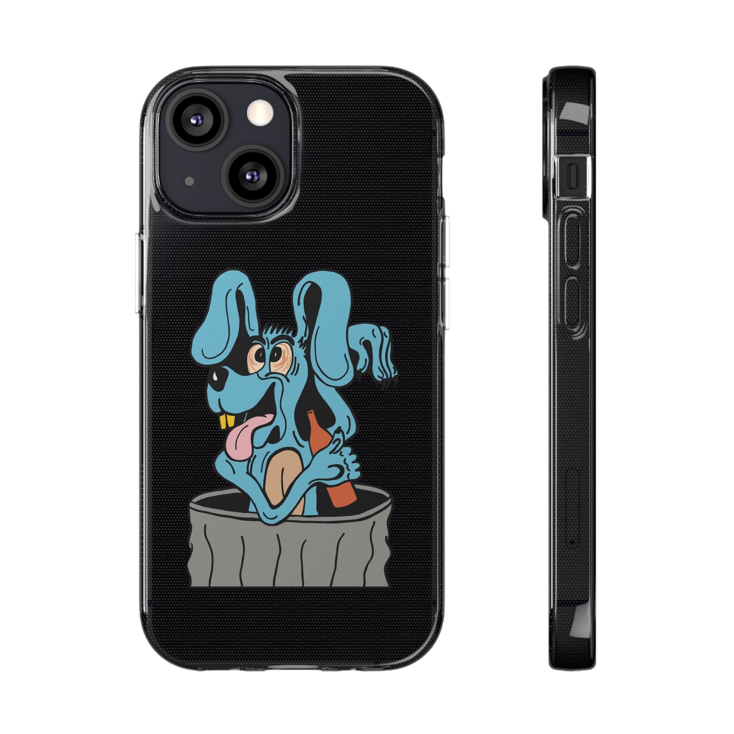 Blue Dog Soft Phone Cases