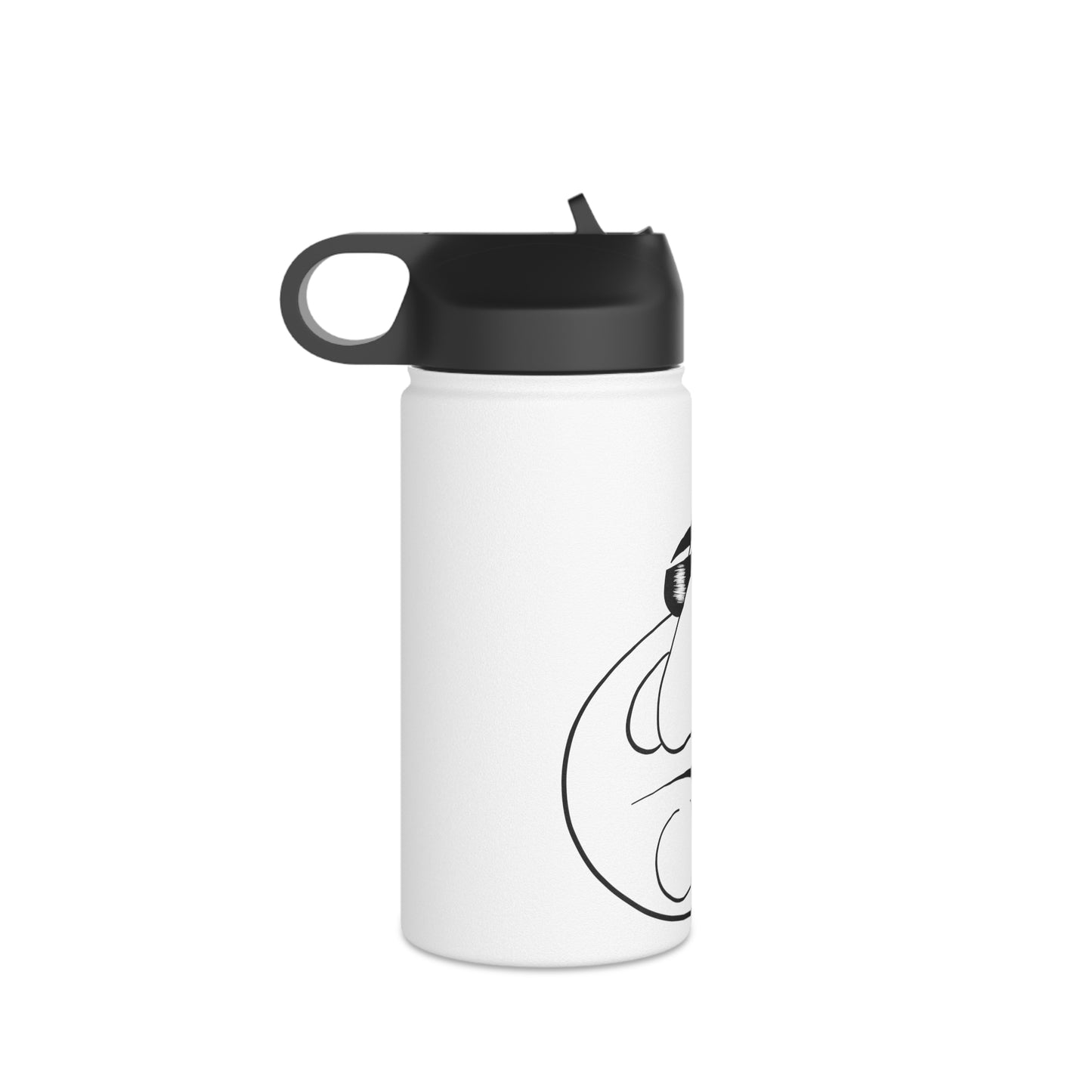 Mr. Kooly Stainless Steel Water Bottle, Standard Lid