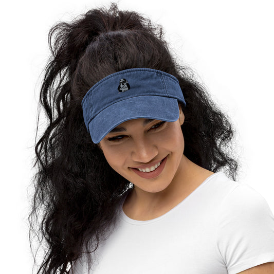 Cowgirl Denim visor