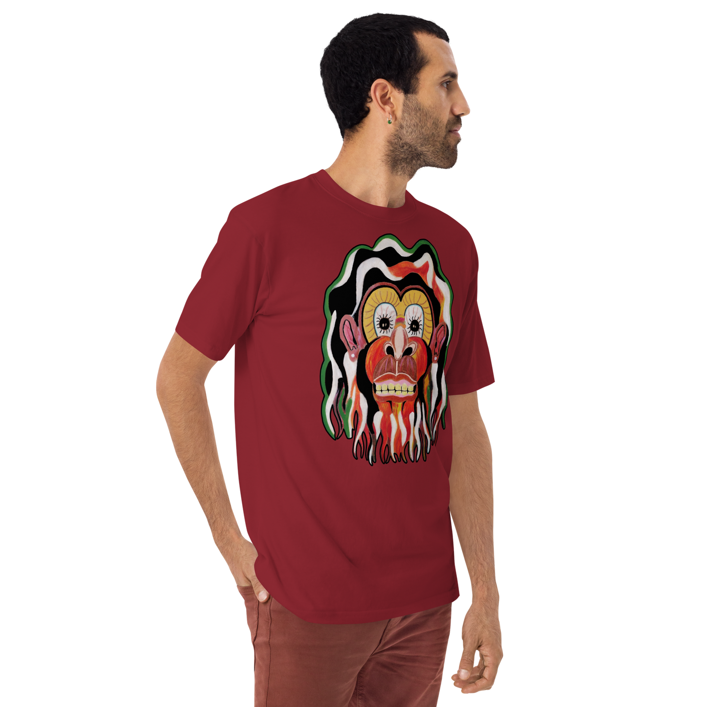 Flaming Monkey Tee by Koolygear