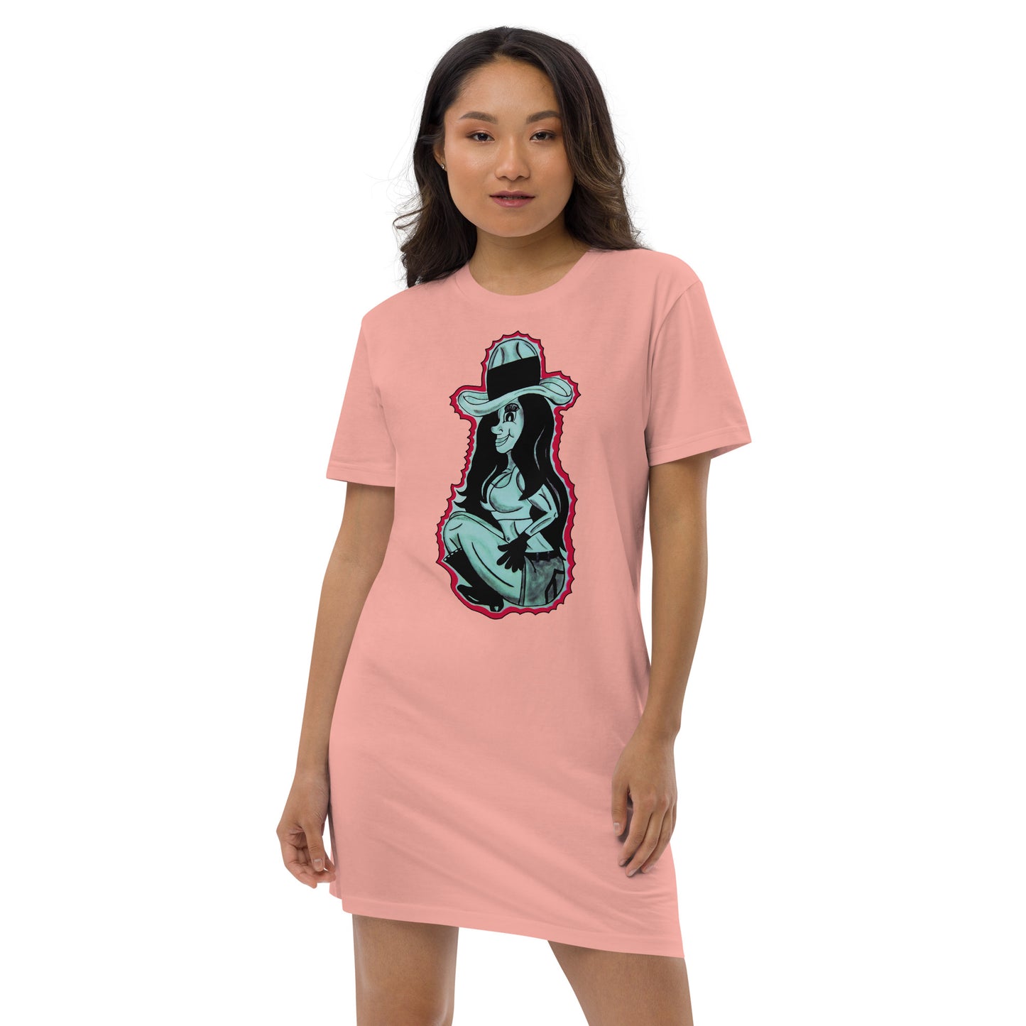 Cowgirl Organic cotton t-shirt dress