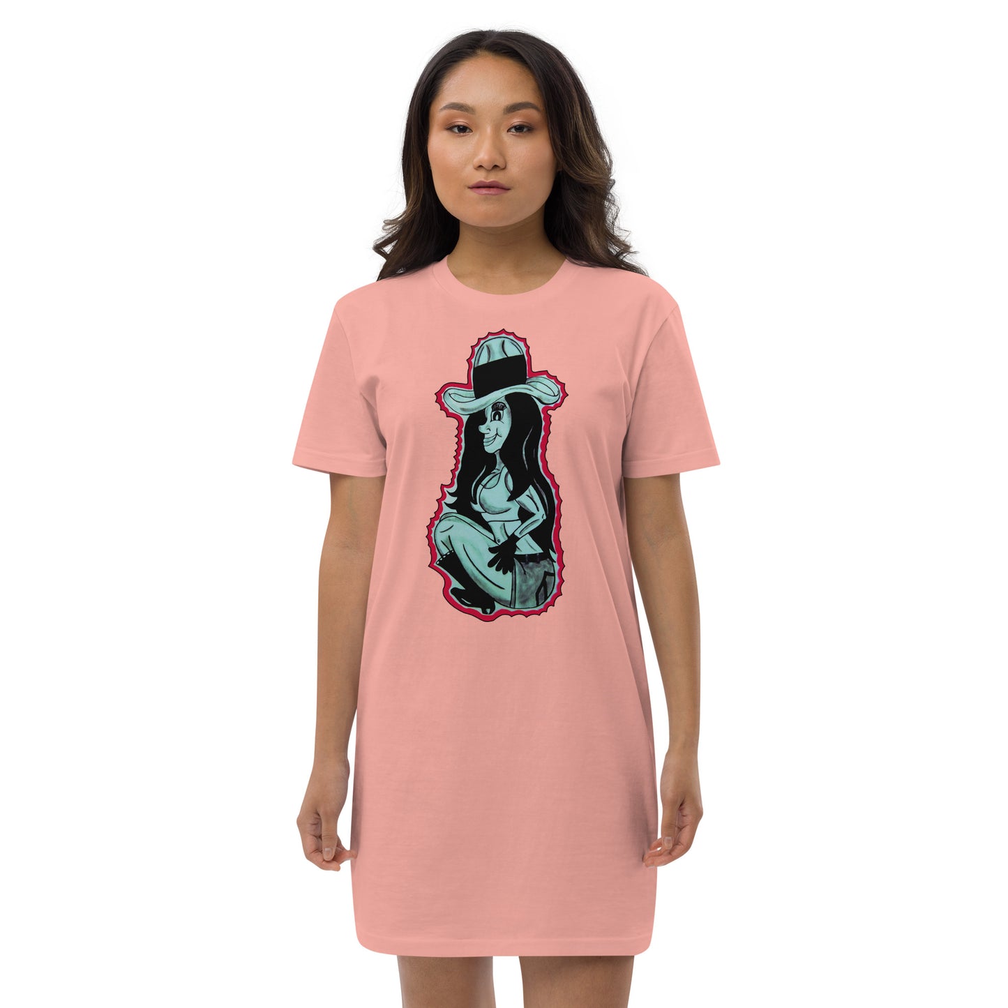 Cowgirl Organic cotton t-shirt dress