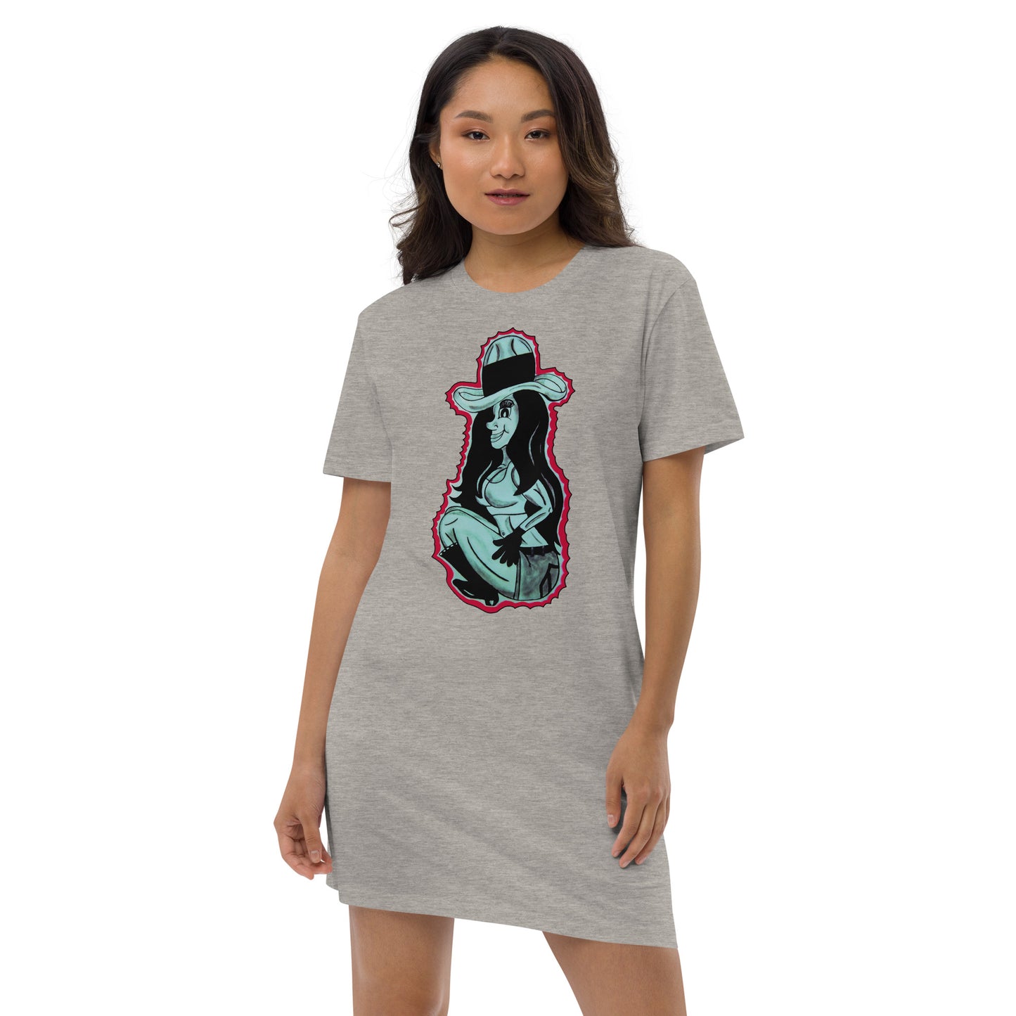 Cowgirl Organic cotton t-shirt dress