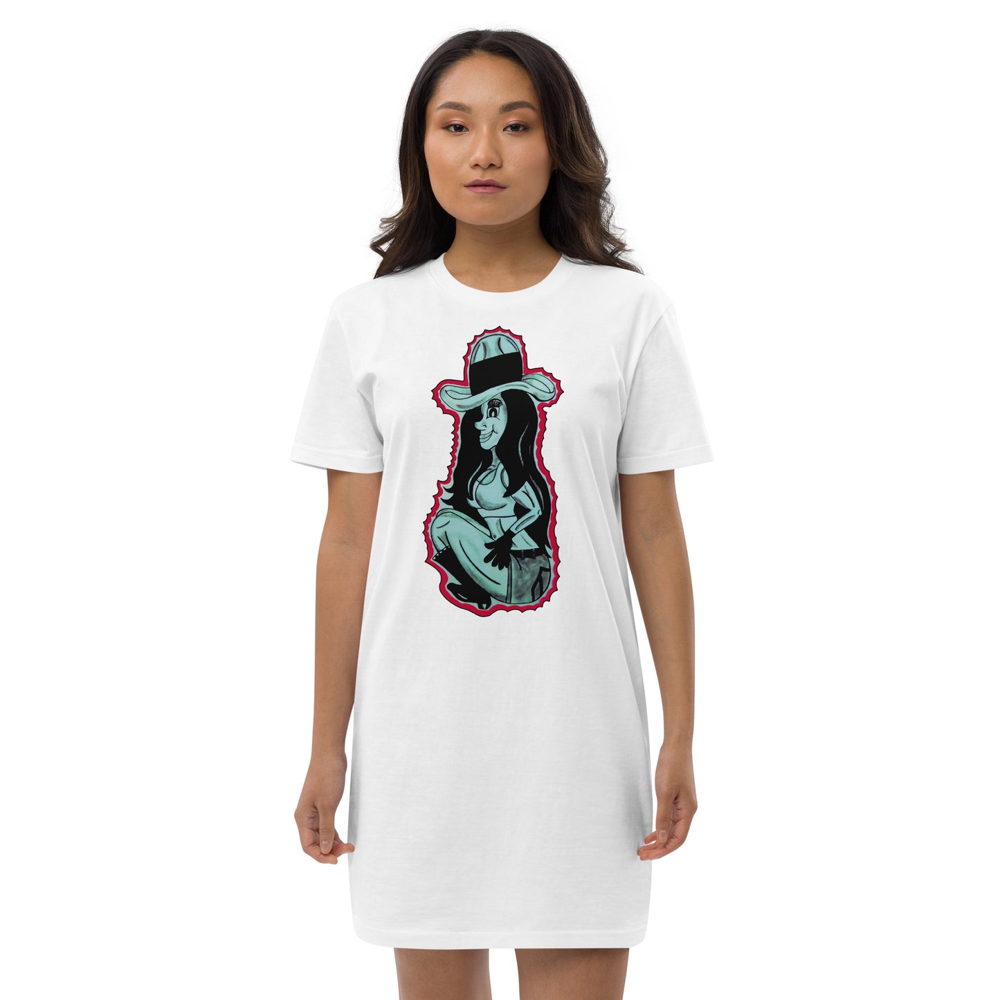 Cowgirl Organic cotton t-shirt dress